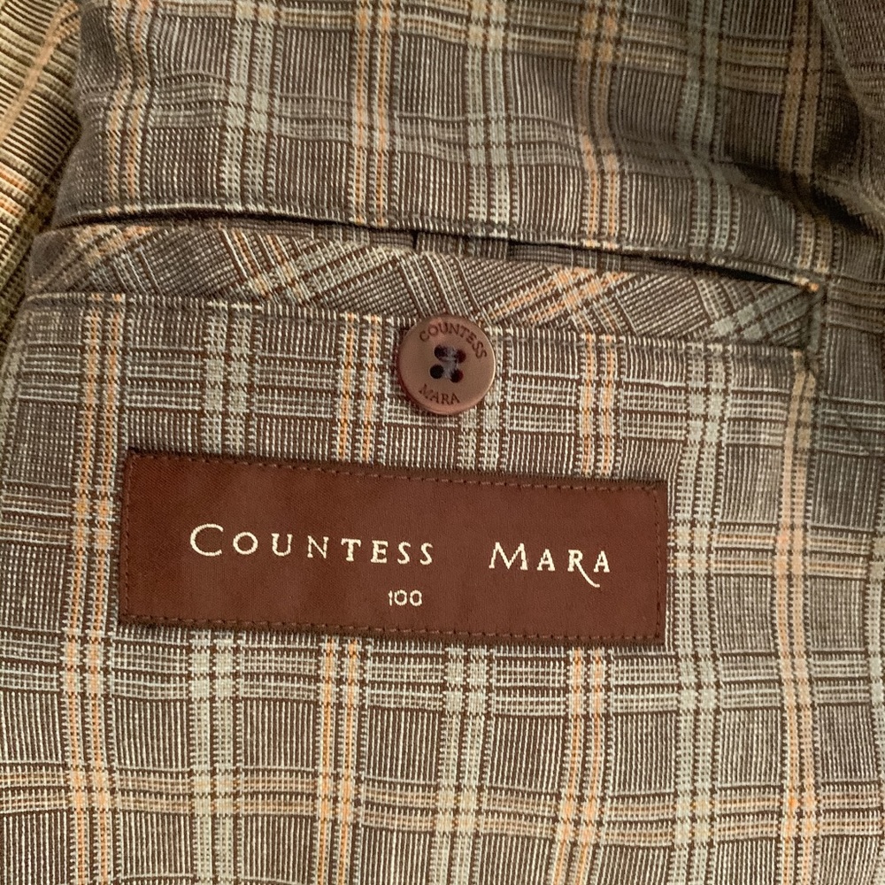 Vintage plaid blazer - Picture 3 of 4